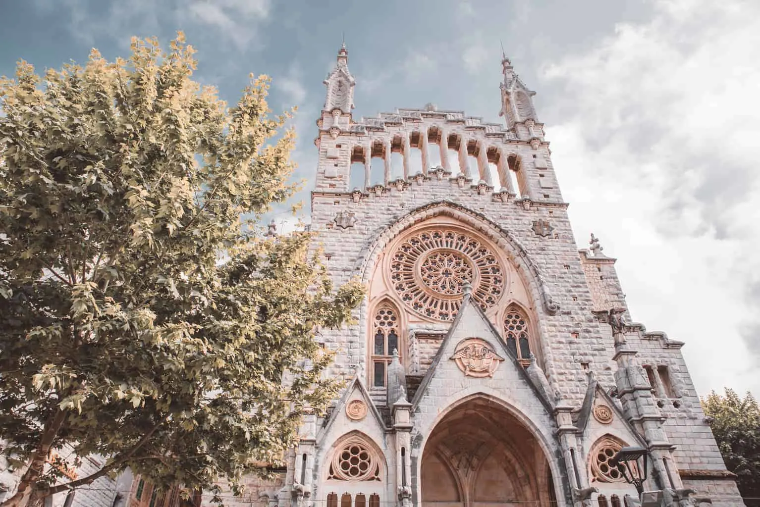 Church in Soller, Majorca