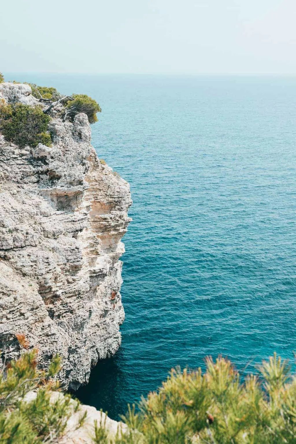 Cliffs in Mallorca, Spain