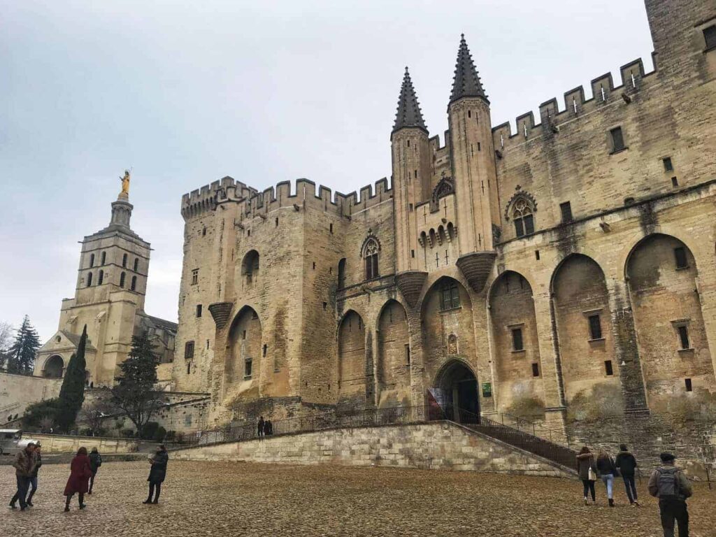 Palais des Papes is one of the best castles in France.