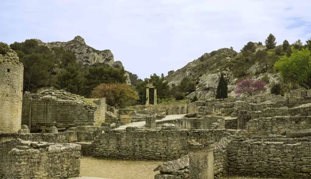Glanum near Saint-Remy-de-Provence is a great place to visit on your southern France itinerary.