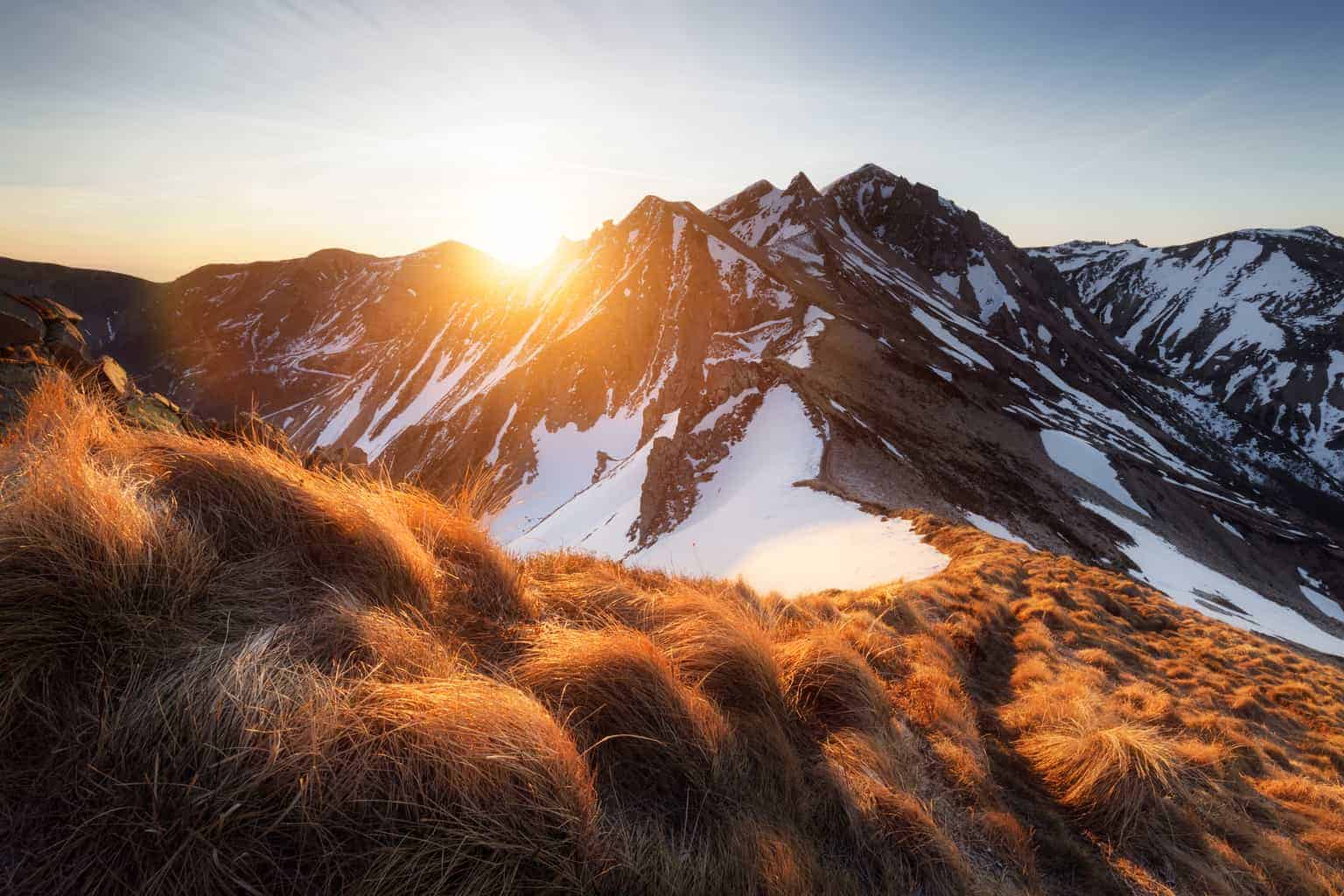 The Massif de Sancy is one of the most incredible hiking trails in Auvergne, France.