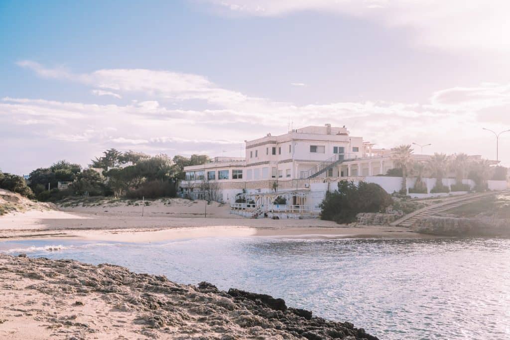 Costa Merlata Beach in Puglia italy