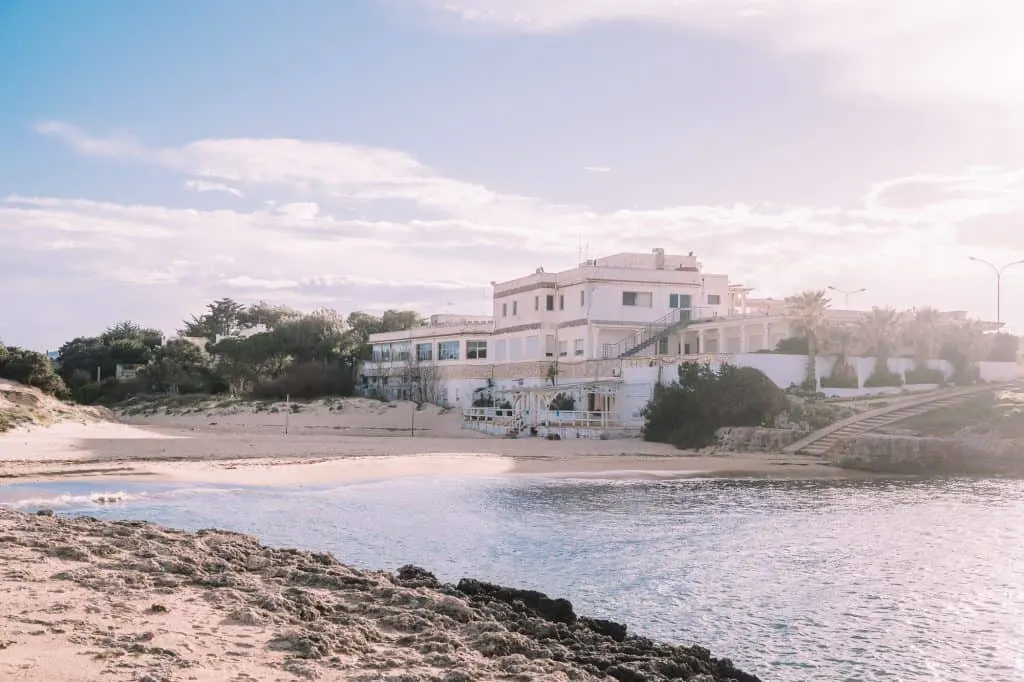 Costa Merlata Beach in Puglia italy