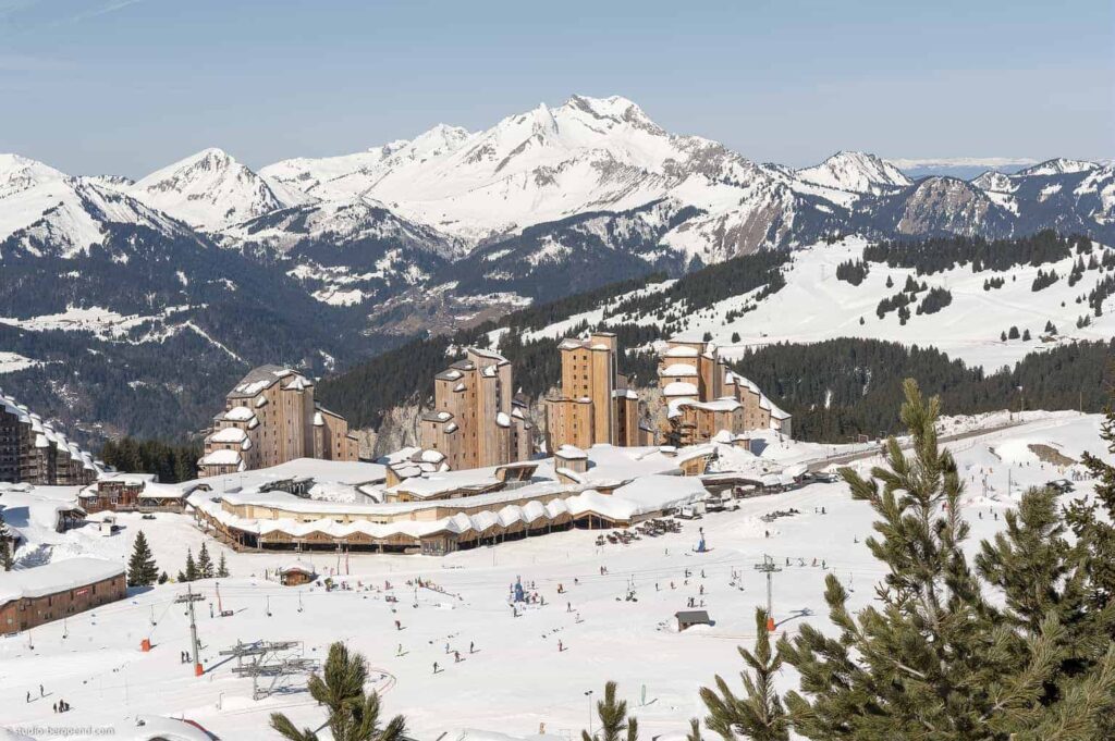 The ski break — Avoriaz, French Alps