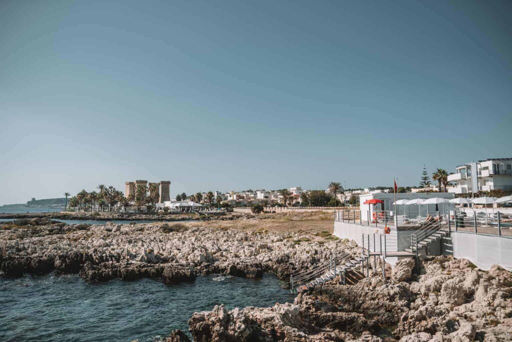 Salsedine is one of the best places to swim in Puglia.