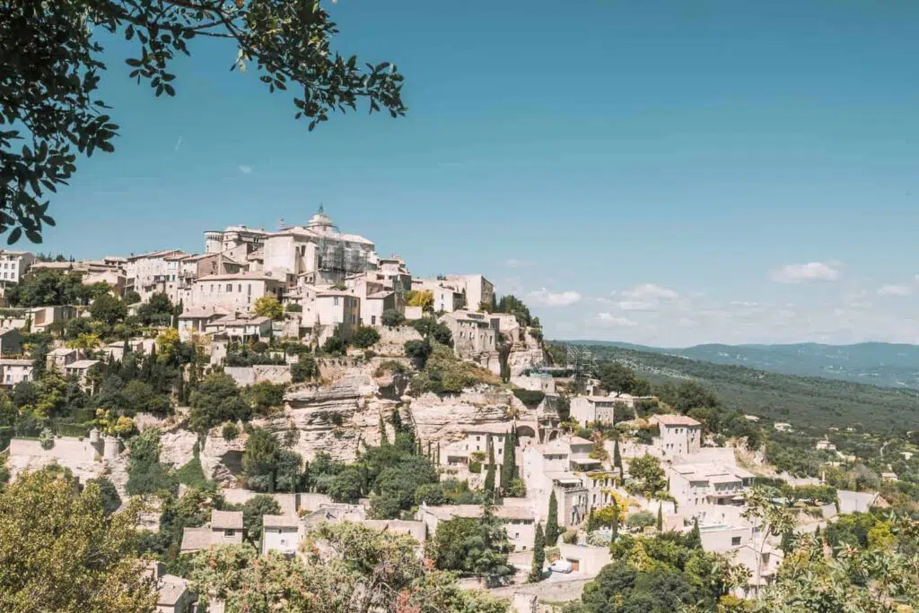 Visiting the village of Gordes on a luxury lavender tour in Provence, France