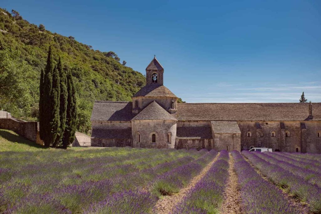 Abbey de Senanque near Gordes in Provence, France