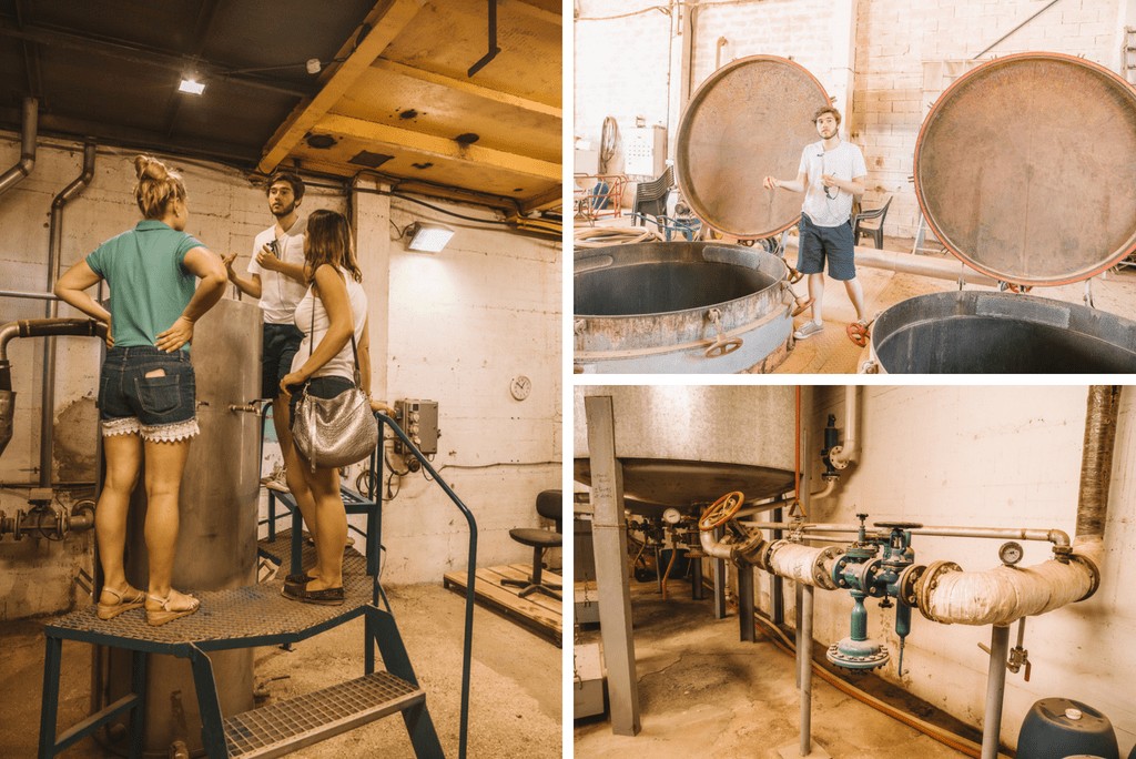 Lavender oil extraction at Chateau du Bois in Provence, France