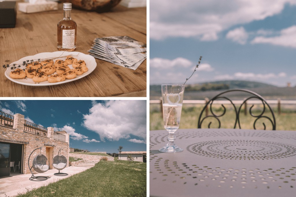 Lunch at Chateau du Bois, Provence, France