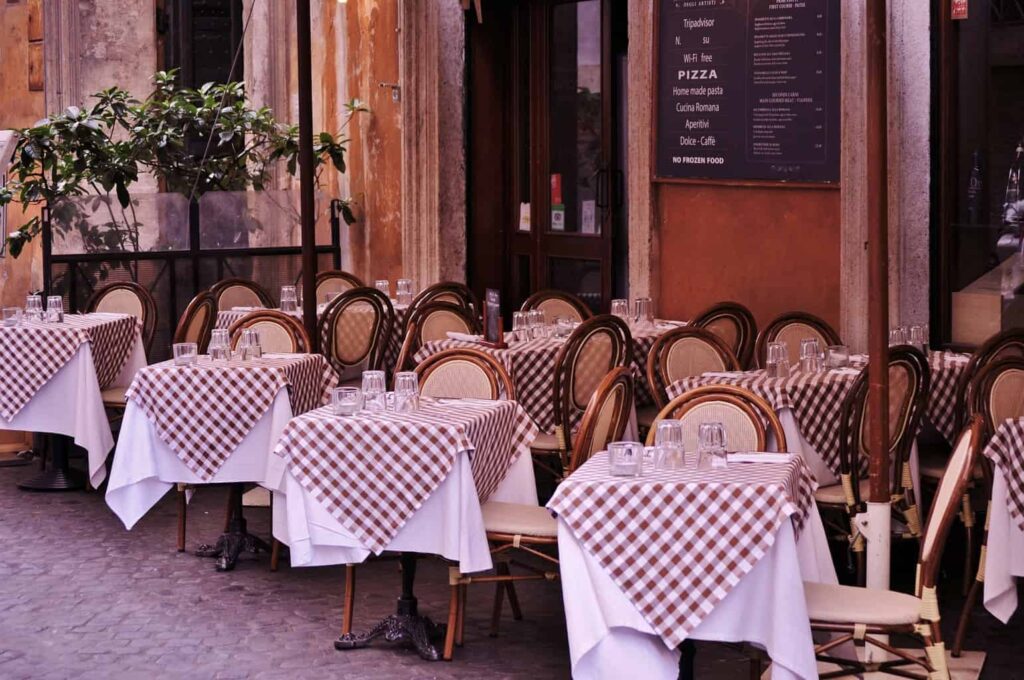 Eating out as a vegan in France.