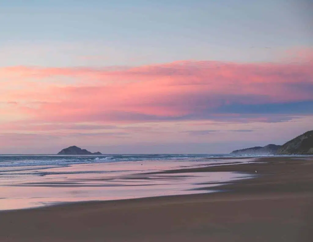 Ocean Beach in Hawkes Bay is one of the best beaches in New Zealand.