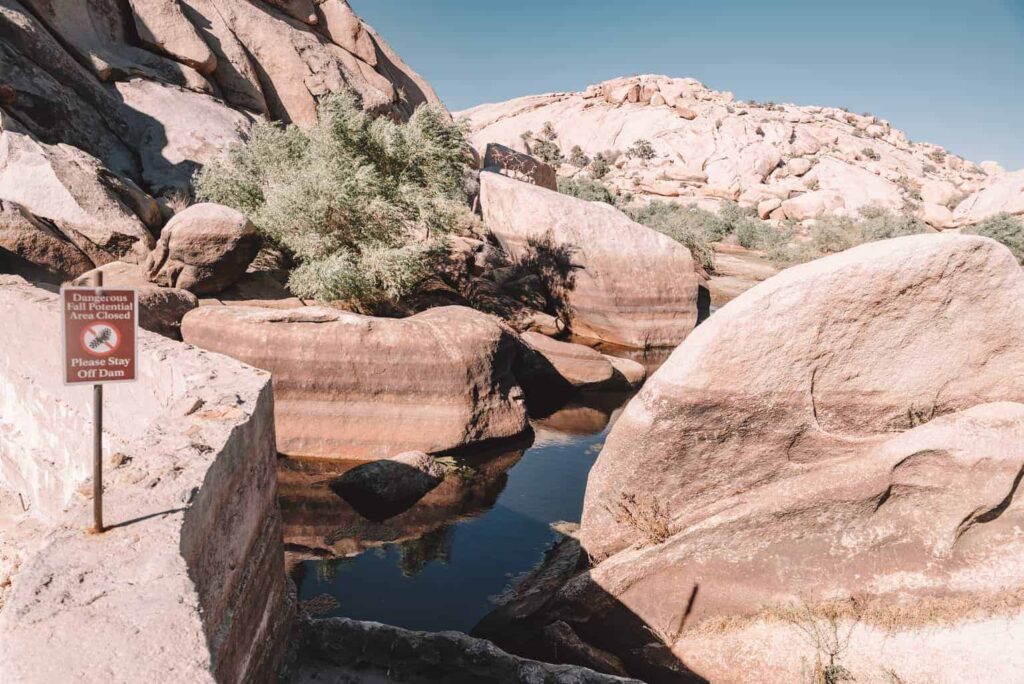 Barker dam trail in the Joshua Tree National Park