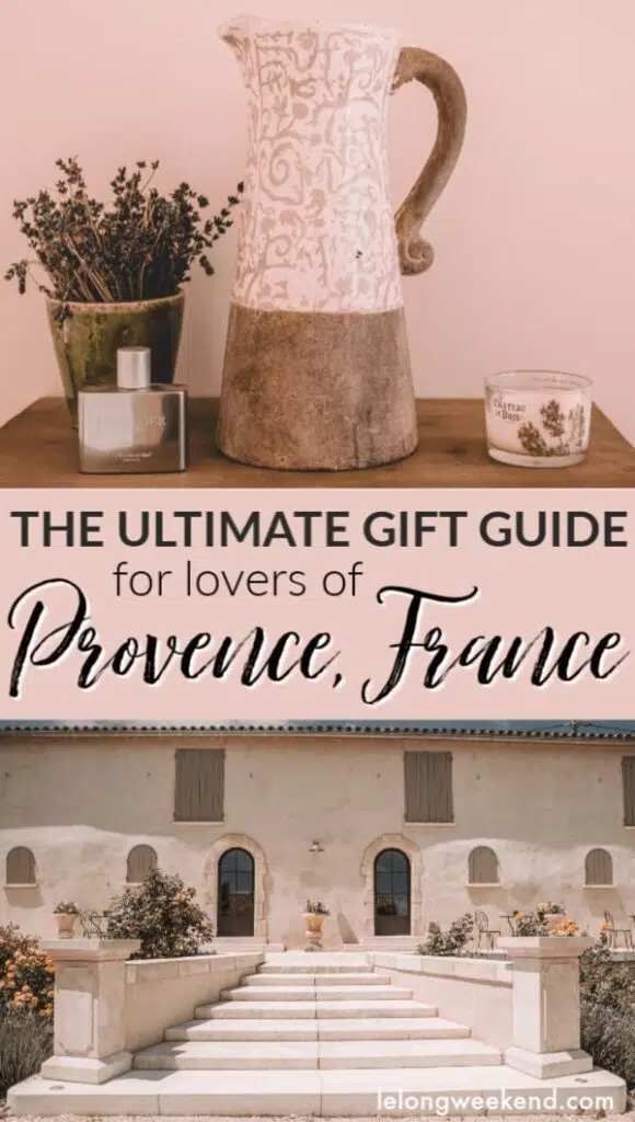 Looking for a Provence-themed gift? These French gifts are sure to please anyone who loves the South of France. #provence #france #giftguide