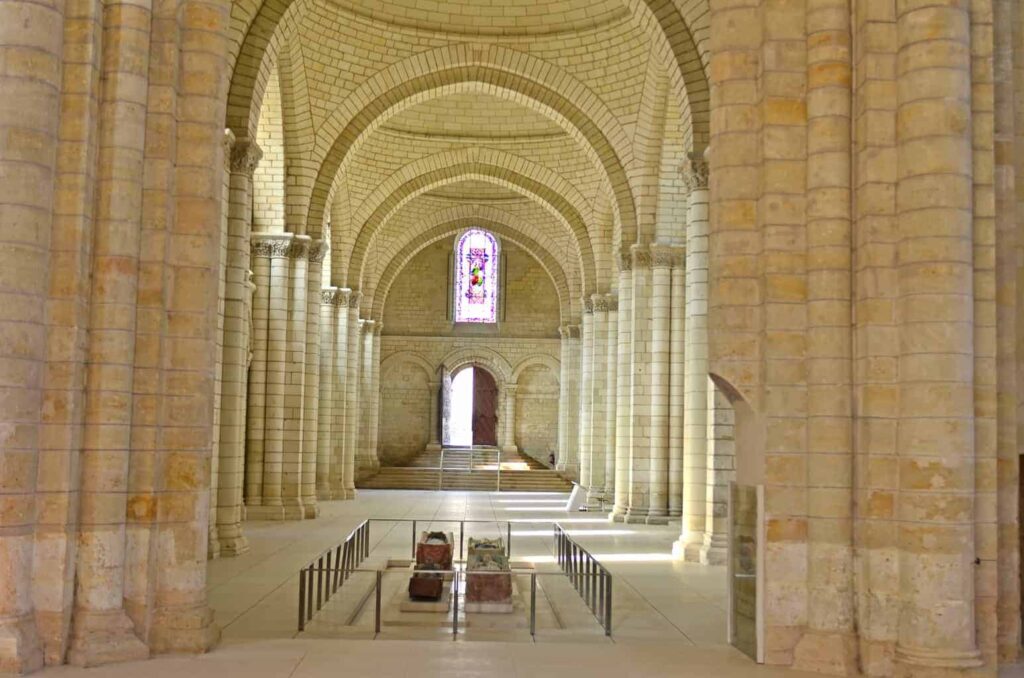 Abbey of Fontevraud - Stunning attraction in the Pays de la Loire region of France.