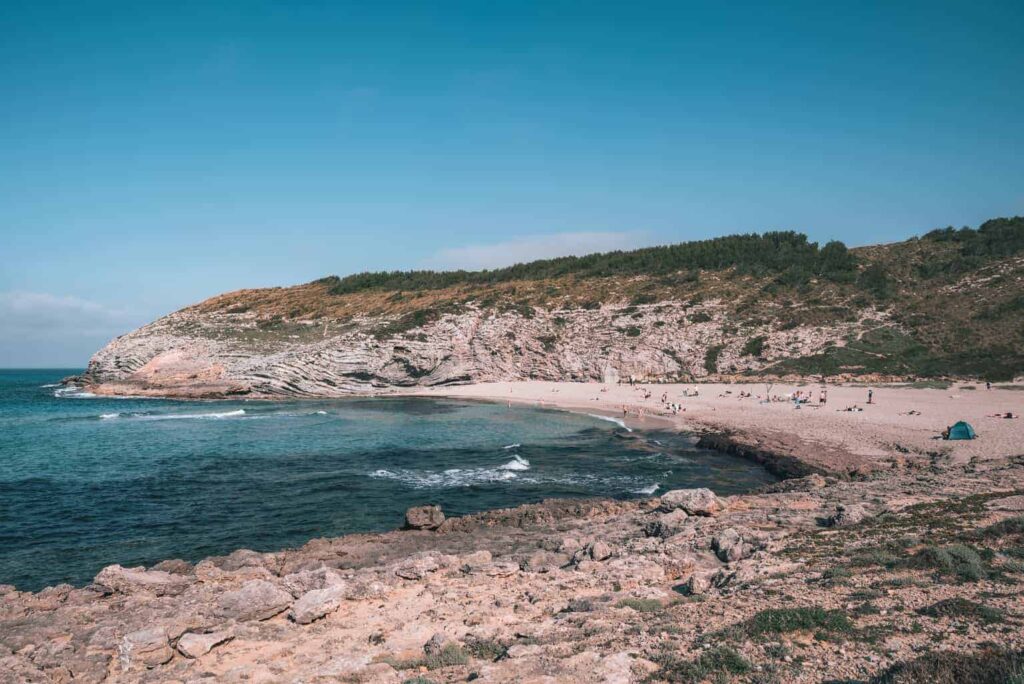 Cala Torta is one of the best secluded beaches of Mallorca.