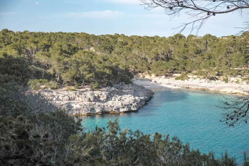 The most beautiful beaches in Majorca Spain.