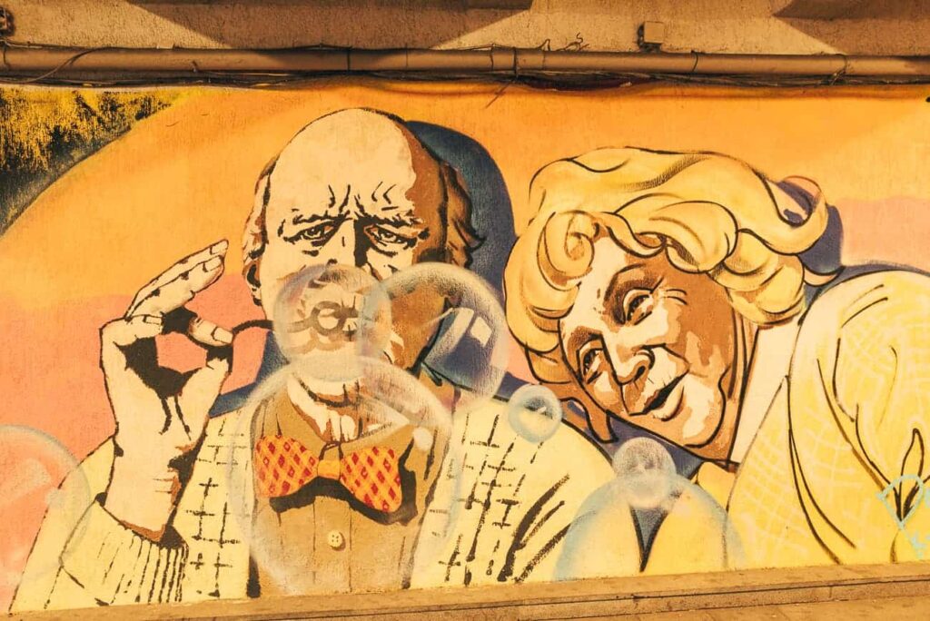 Tbilisi Street Art. Things to do in Tbilisi in winter.