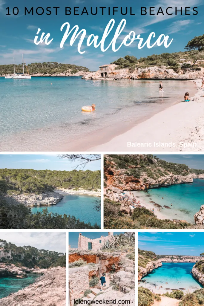 Discover the ten best beaches in Mallorca! From secluded and serene hideaways to family friendly beaches, we've got the low down on the best Mallorca Beaches. #mallorca #majorca #islandvacation