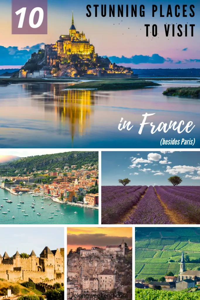 The ultimate French bucket list! Find the best places to visit in France. #france #travel #vacation