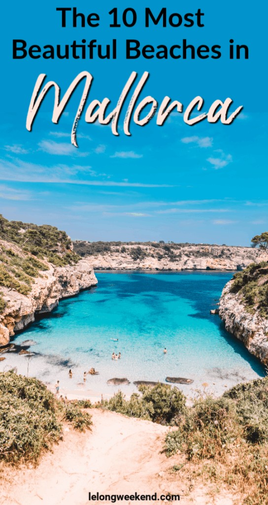 Mallorca beaches are among the most beautiful in the world. But how do you choose which beaches to visit? We've done the hard work to narrow down the ten best beaches in Mallorca, so you can explore with ease! Find them here... #mallorca #majorca #beaches #islandvacation