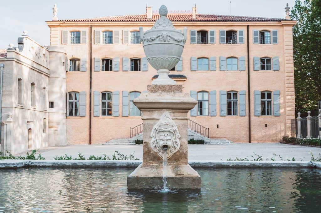 Château de Fonscolombe is one of the best chateau hotels in France