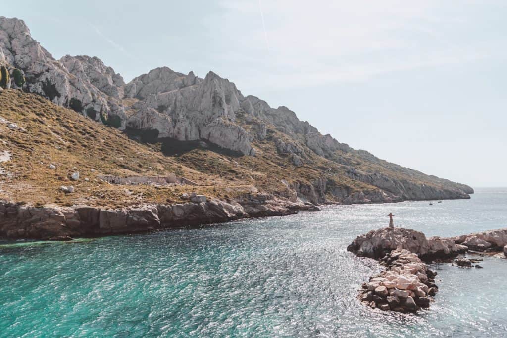 The Baie des Singes - Monkey Bay - near Les Goudes in Marseille