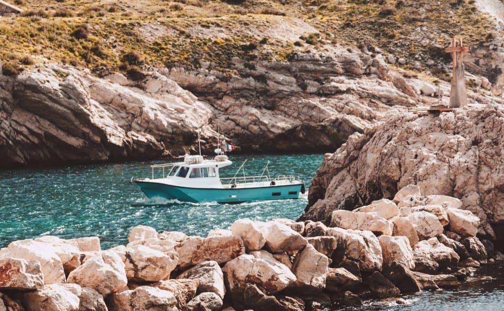 The Baie des Singes - Monkey Bay - near Les Goudes in Marseille