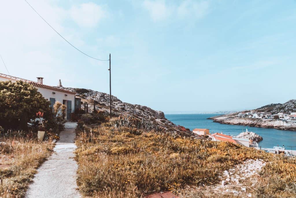 Village of Les Goudes, Marseille, France