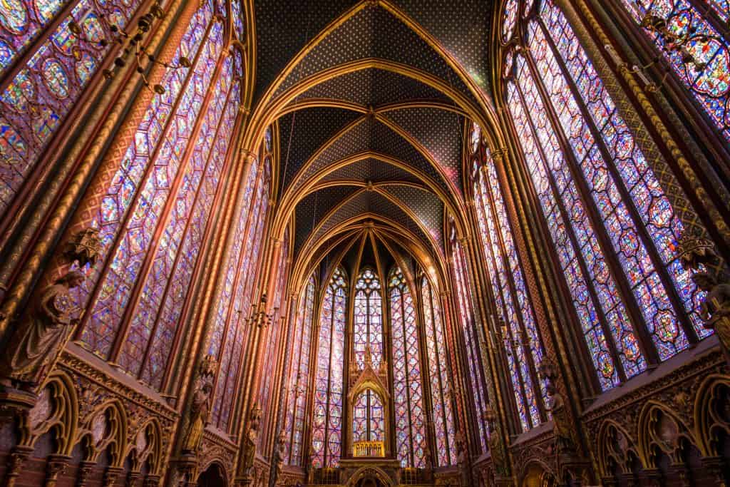 Sainte-Chapelle in Paris, France