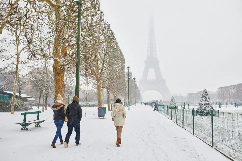 Paris in Winter