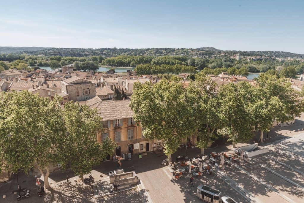 Place du Palace, Avignon, France