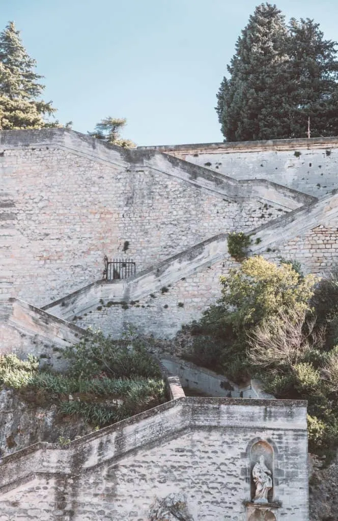 Rocher des Doms gardens in Avignon, France