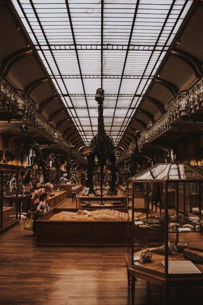 natural history museum in Paris, France