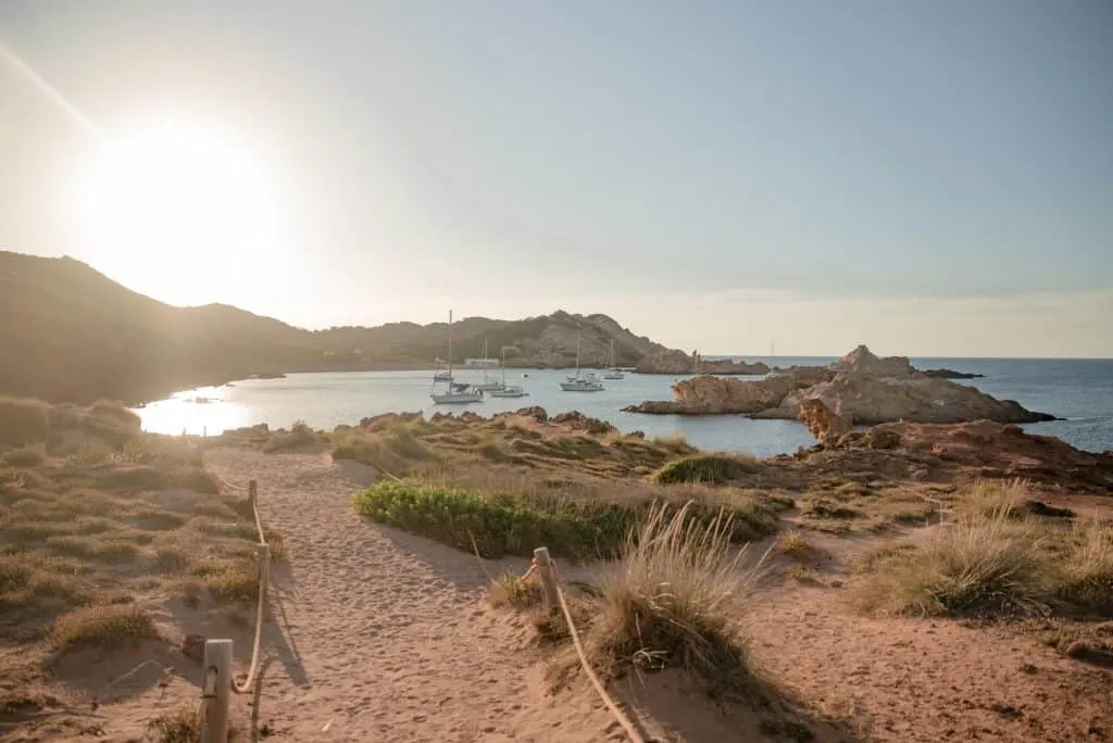 Cala Pregonda in Menorca, Spain