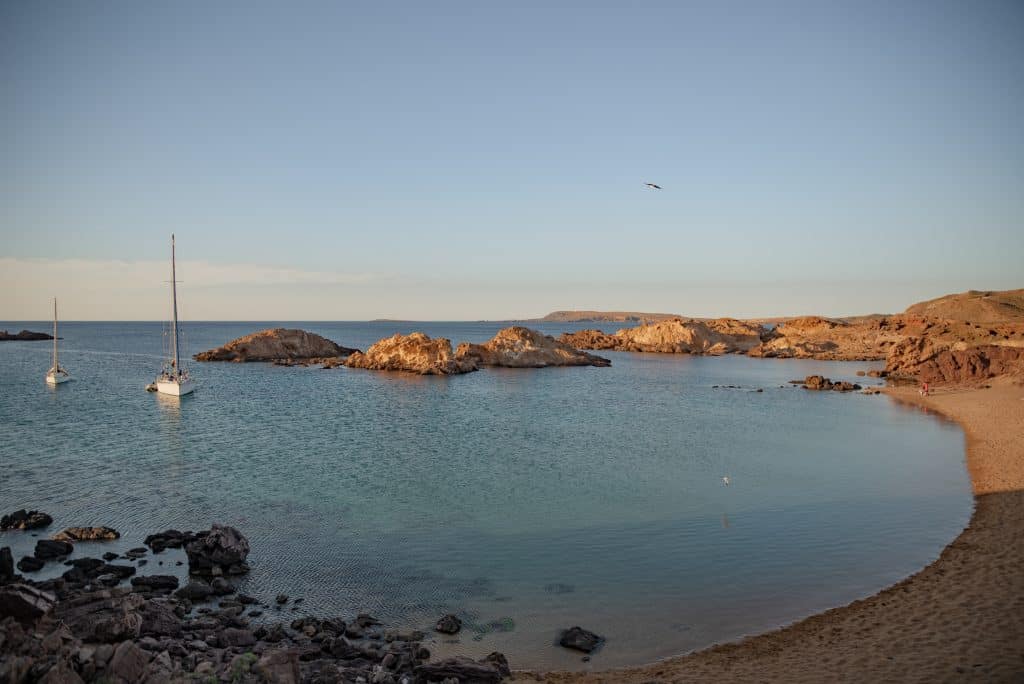 Cala Pregonda in Menorca, Spain