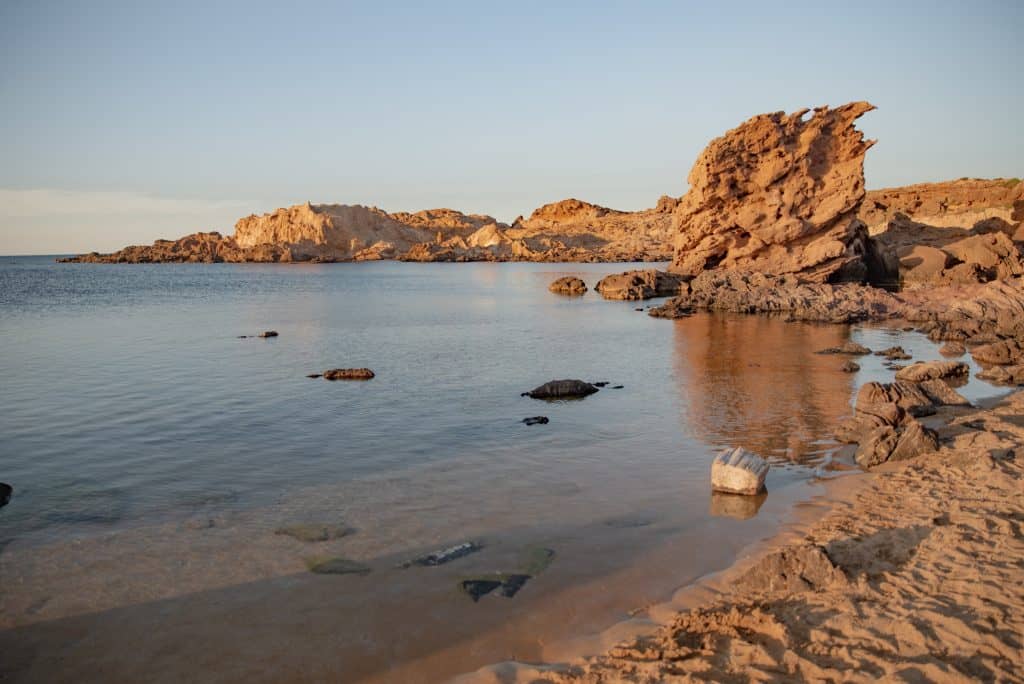 Cala Pregonda in Menorca, Spain