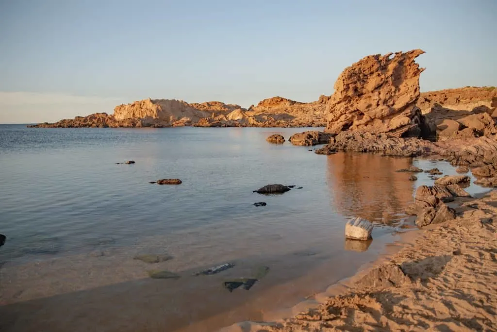 Cala Pregonda in Menorca, Spain