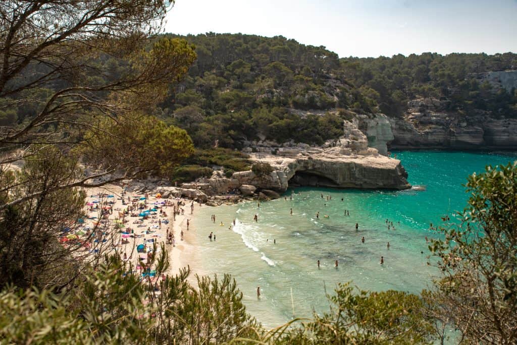 Cala Mitjana, Menorca, Spain