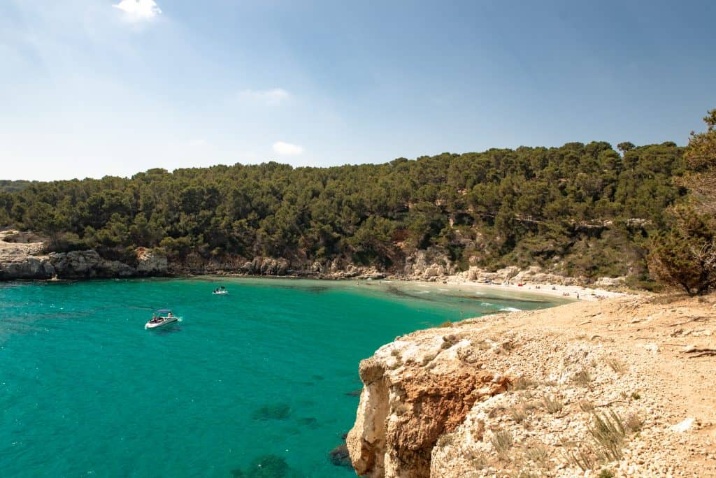 Cala Escorxada in Menorca, Spain