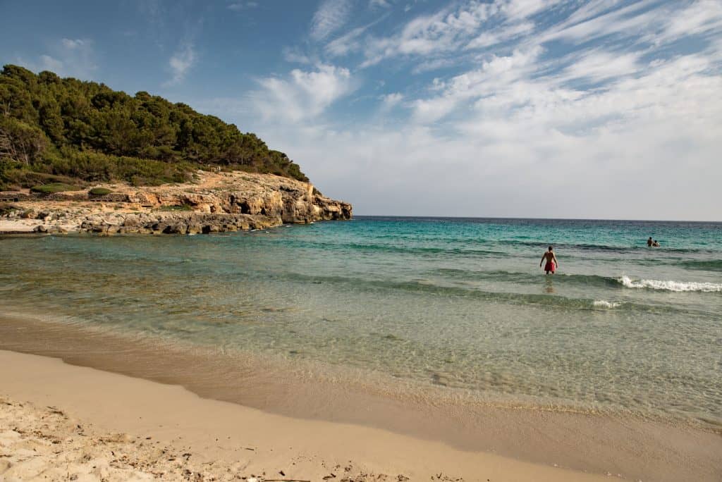 Cala Escorxada in Menorca, Spain