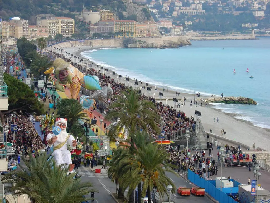 The Nice Carnival is one of the most iconic festivals in France.