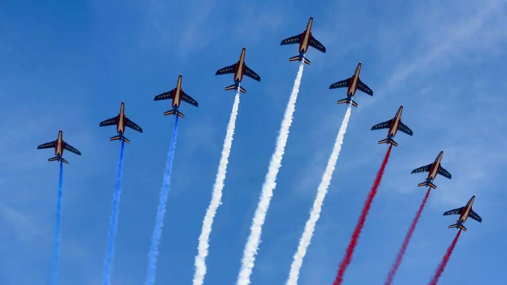 Bastille Day Flyover, Paris, France