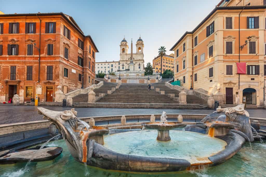 Spanish Steps in Rome, Italy