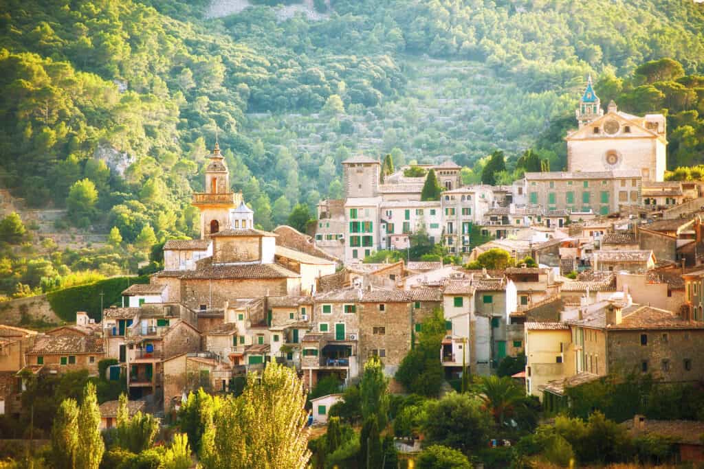 Valldemosa village in Mallorca