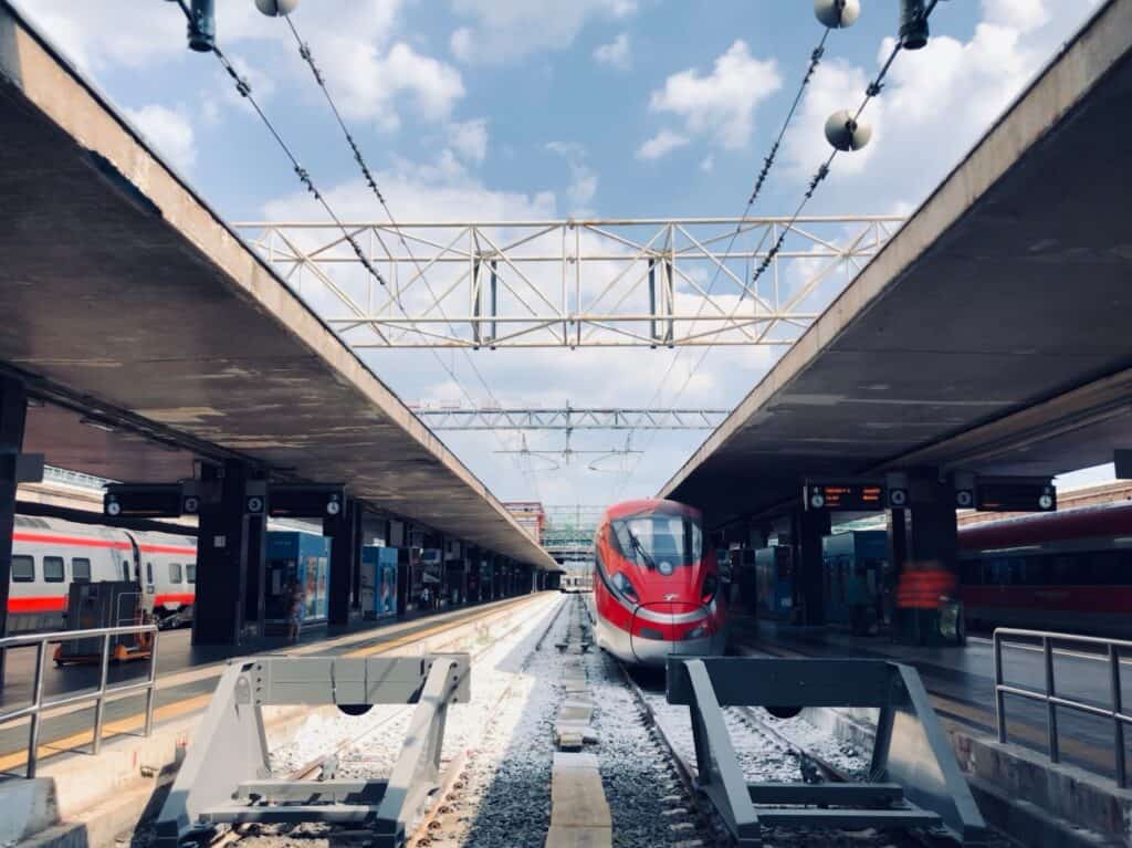 Termini train station in Rome, Italy