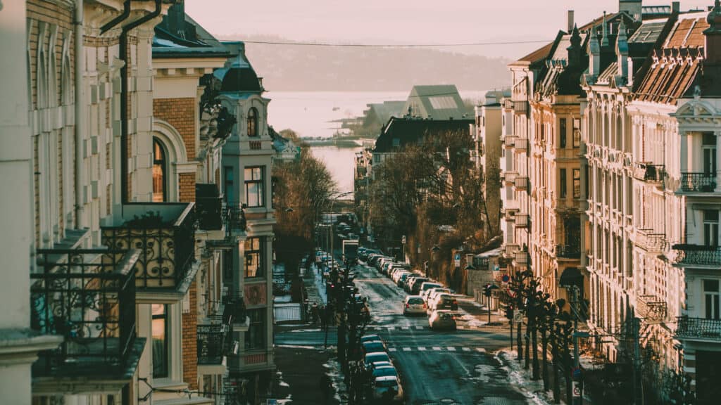 Oslo, Norvegia a dicembre