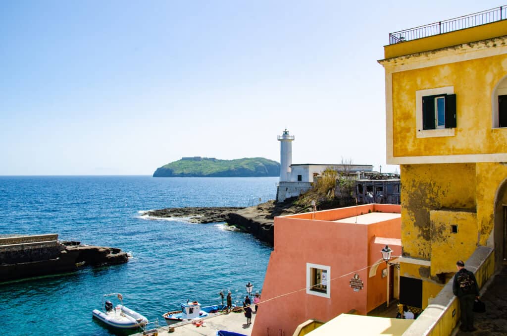 Isola di Ventotene off the coast of Italy