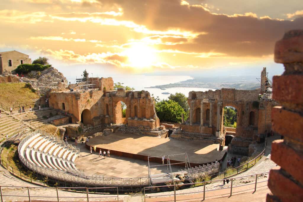 The Island of Sicily in Italy.