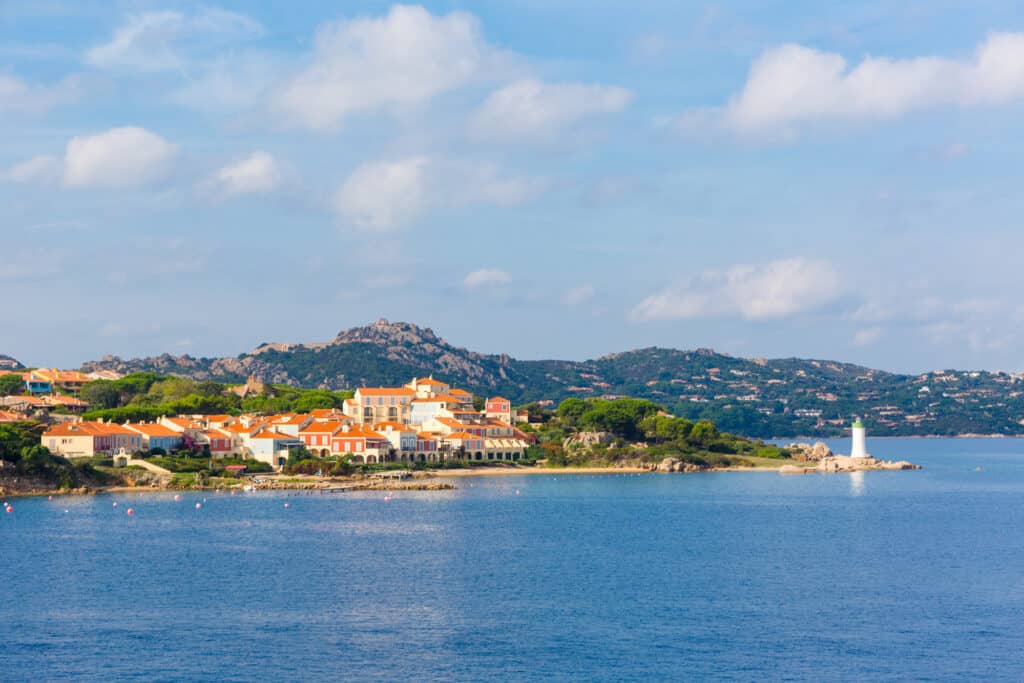 La Maddalena Island off the coast of Sardinia, Italy.