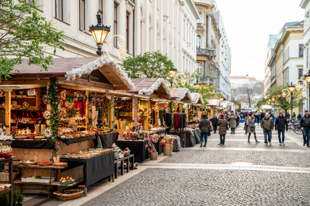 Budapest, Hungary in December